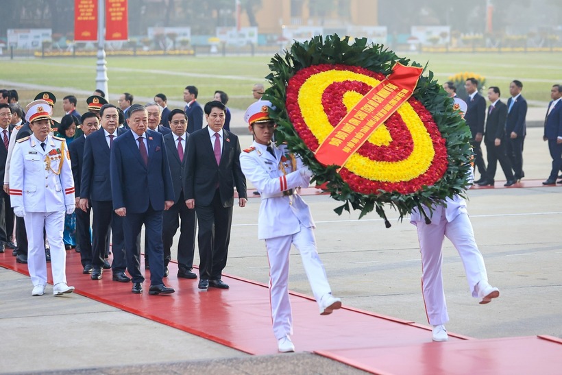 Hôm nay, ngày 19/1, Đại hội đại biểu toàn quốc lần thứ XIV của Đảng chính thức bắt đầu ngày làm việc đầu tiên (Ảnh: VGP).