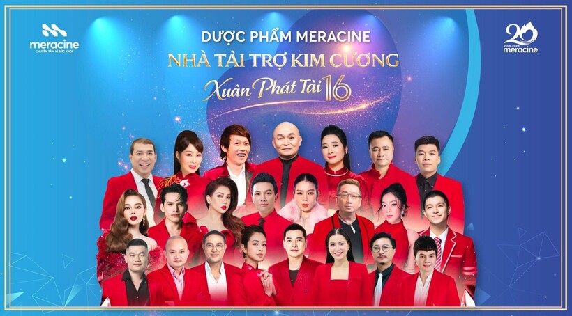 Dược phẩm Meracine vinh dự trở thành nhà tài trợ kim cương của Xuân Phát Tài 16