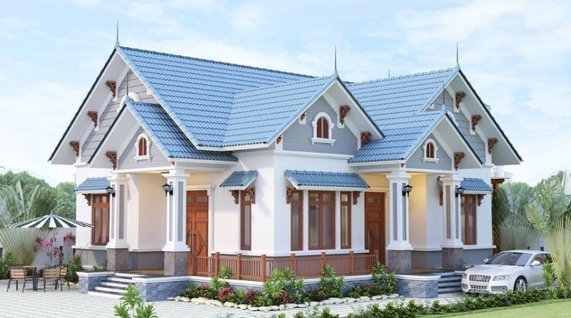 Mẫu biệt thự 1 tầng 4 phòng ngủ là giải pháp hoàn hảo cho những gia đình mong muốn một không gian sống rộng rãi, tiện nghi và gắn kết, nơi mỗi thành viên đều có không gian riêng tư nhưng vẫn dễ dàng sum họp trong các khu vực sinh hoạt chung.