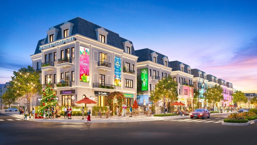 Tuyến phố thương mại tại Khu đô thị mới Dương Nội