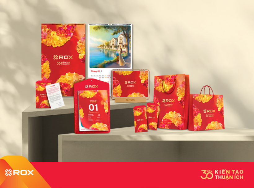 Bộ lịch ROX Group - 30 năm kiến tạo thuận ích