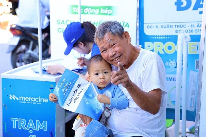 Niềm vui được lan tỏa tại mỗi nơi Dược phẩm Meracine đặt chân tới
