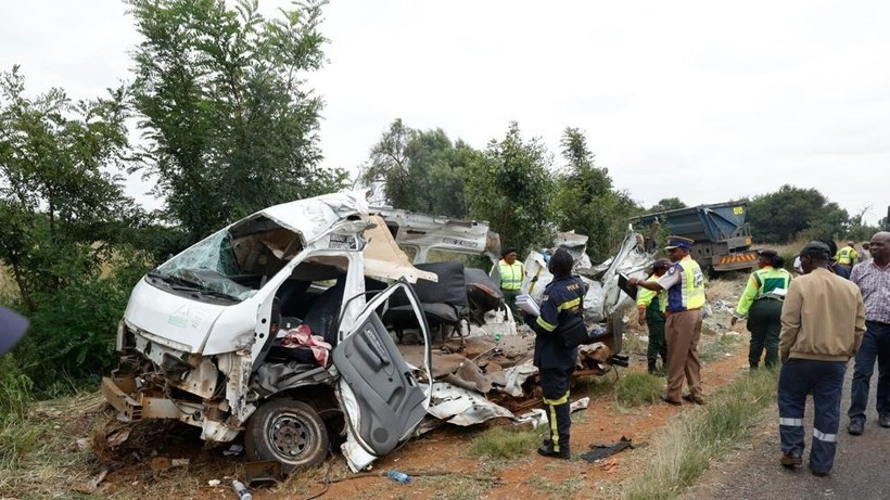 Hiện trường vụ tai nạn. Ảnh: Journal Gazette