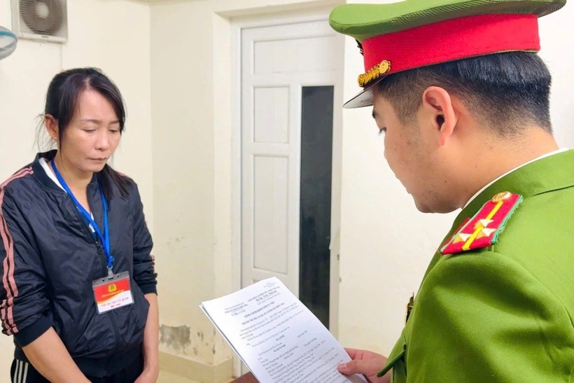 Nữ giám đốc doanh nghiệp ở Huế bị khởi tố về tội Trốn thuế. (Ảnh: Công an TP.Huế)