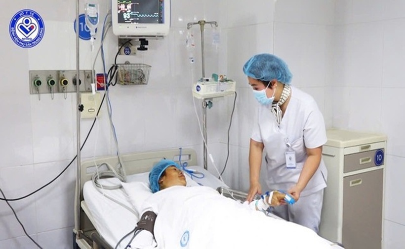 Sản phụ được theo dõi hồi phục tại Bệnh viện Phụ sản Trung ương. (Ảnh: BVCC/ Phụ nữ mới).