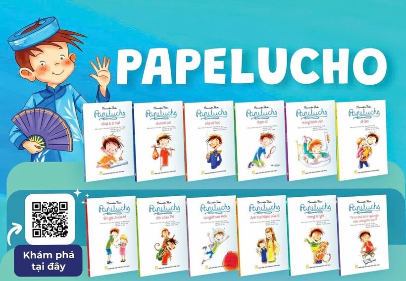 Papelucho chinh phục độc giả từ cái nhìn đầu tiên