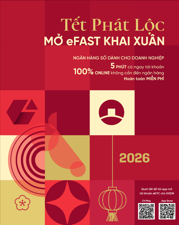 VietinBank eFAST: Trải nghiệm linh hoạt cho doanh nghiệp mùa Tết 2026 - 1