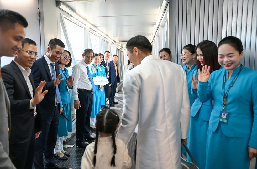 Khi hạnh phúc cất cánh từ chuyến bay đặc biệt của Vietnam Airlines đầu năm 2026 - 1