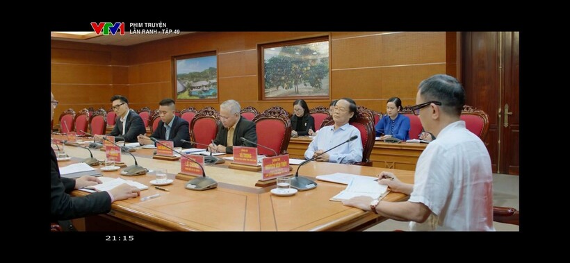 Ảnh trích từ bộ phim Lằn Ranh trên VTV1