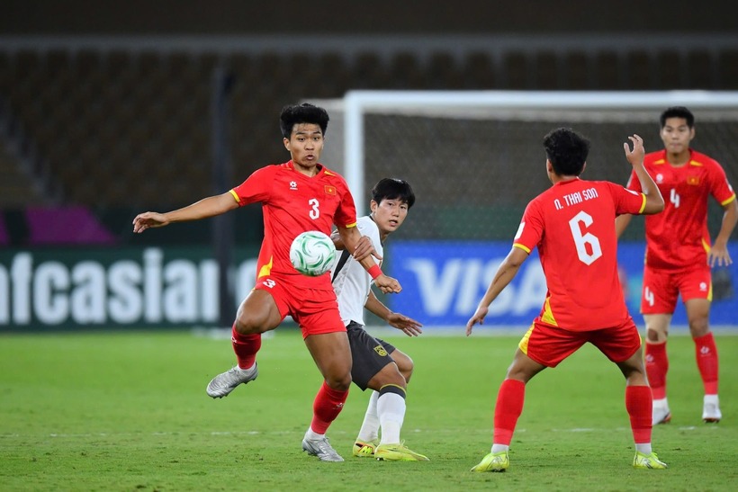 Trận tranh hạng 3 giữa U23 Việt Nam và U23 Hàn Quốc diễn ra lúc 22h ngày 23/1. Ảnh: VFF.
