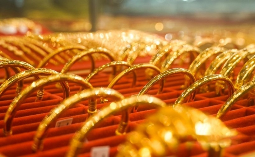 Giá vàng trong nước lập đỉnh mới. (Ảnh: Lao động)