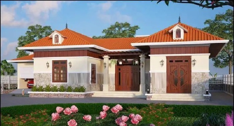Ngôi nhà này có thiết kế khá đơn giản nhưng lại thu hút được sự chú ý của những khách hàng yêu thích sự giản dị. Tất cả quá trình thiết kế và thi công đều thể hiện trên bản vẽ để gia chủ có thể hình dung rõ về ngôi nhà của mình.