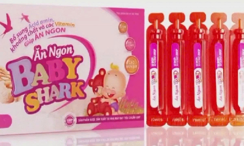 Sản phẩm giả được nhóm đối tượng sản xuất cho trẻ em. Ảnh: Báo CAND
