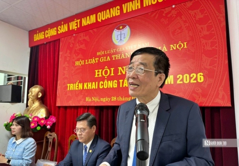 Ông Đào Bá Sơn - Chủ tịch Hội Luật gia Tp.Hà Nội.