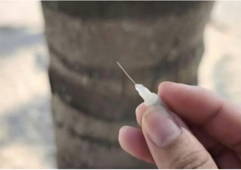 Ngành du lịch Đà Nẵng đã yêu cầu tăng cường kiểm tra, đảm bảo an toàn cho du khách trước phản ánh của người dân về việc xuất hiện kim tiêm trên bãi biển. Ảnh: VietNamNet.