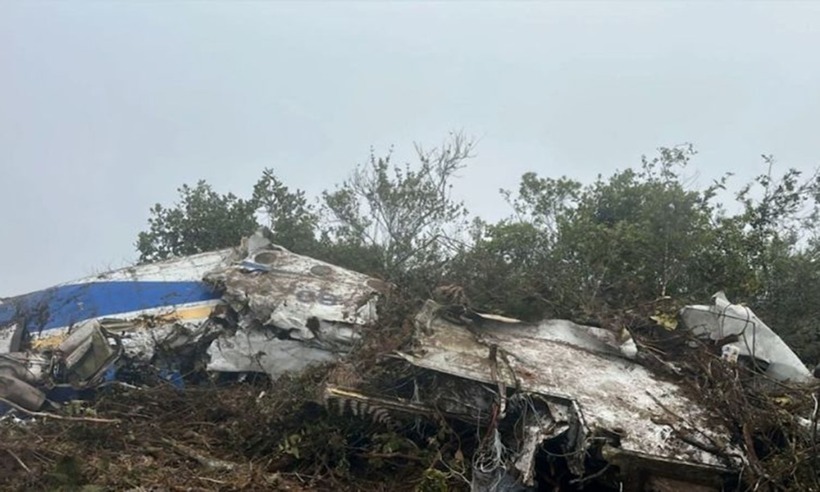 Hiện trường vụ rơi máy bay tại Ocana, Colombia hôm 28/1. Ảnh: VnExpress