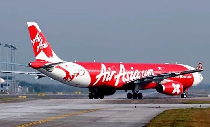 Một chiếc máy bay của hãng hàng không giá rẻ Thai AirAsia. (Ảnh: AFP/ Tuổi trẻ).