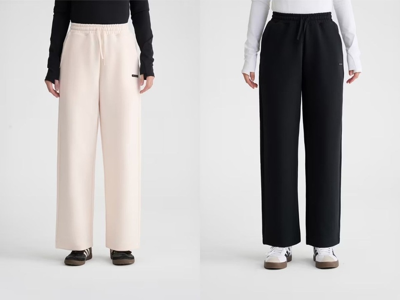 Khác với định kiến rằng quần len dễ bị dão hay lộ khuyết điểm, các thiết kế hiện đại thường sử dụng len dệt kim dày dặn, đanh mịn và có độ rủ tự nhiên.