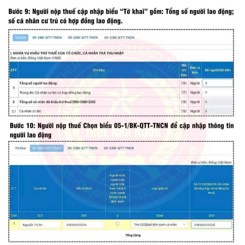 Chi tiết 17 bước quyết toán thuế thu nhập cá nhân trực tuyến - 5