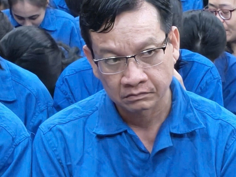 Bị cáo Đoàn Hữu Lượng tại phiên tòa. (Ảnh: Tiền phong)