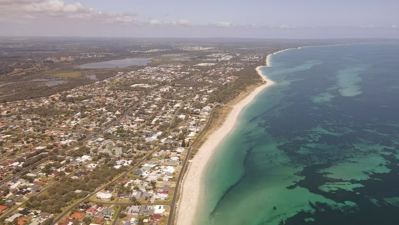 Bãi biển ở bang Tây Australia. Ảnh: ABC