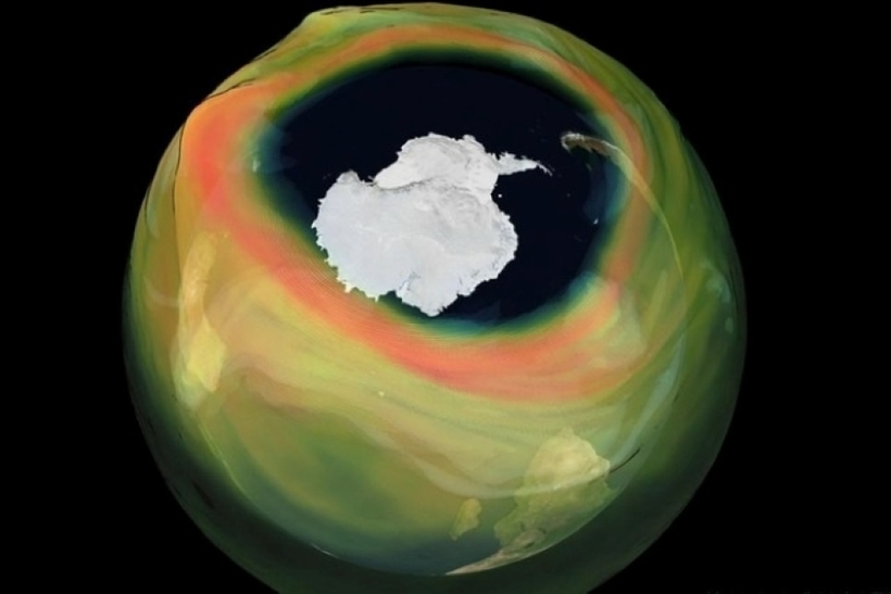Lỗ thủng ozone ở Nam Cực năm 2024 đã nhỏ hơn so với những năm gần đây. ẢNH: ECMWF