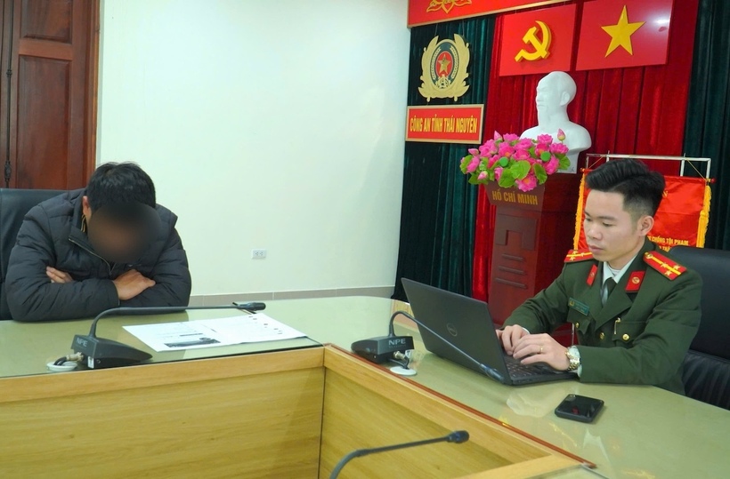 Cơ quan Công an làm việc với trường hợp vi phạm