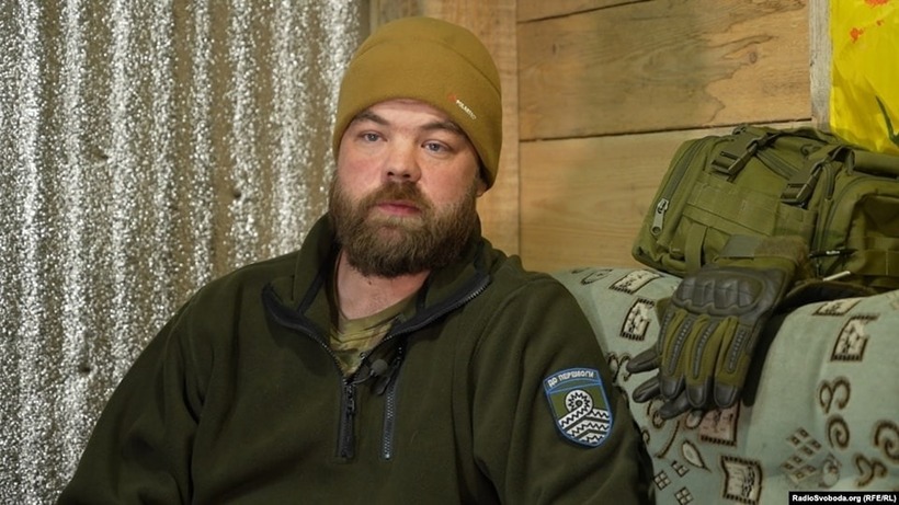 Ryan O’Leary, cựu chỉ huy một đơn vị tình nguyện từng chiến đấu cho Ukraine.