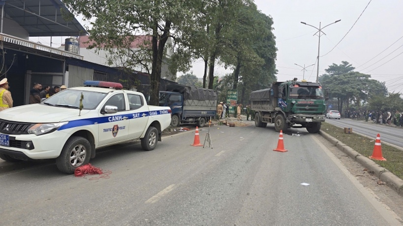 Hiện trường vụ tai nạn