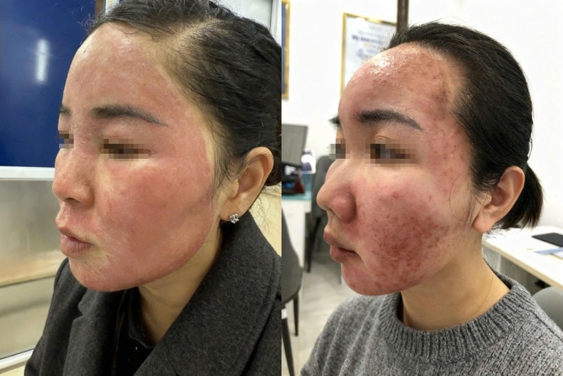 Cái bẫy “làm đẹp đón Tết” ở tiệm không chuyên