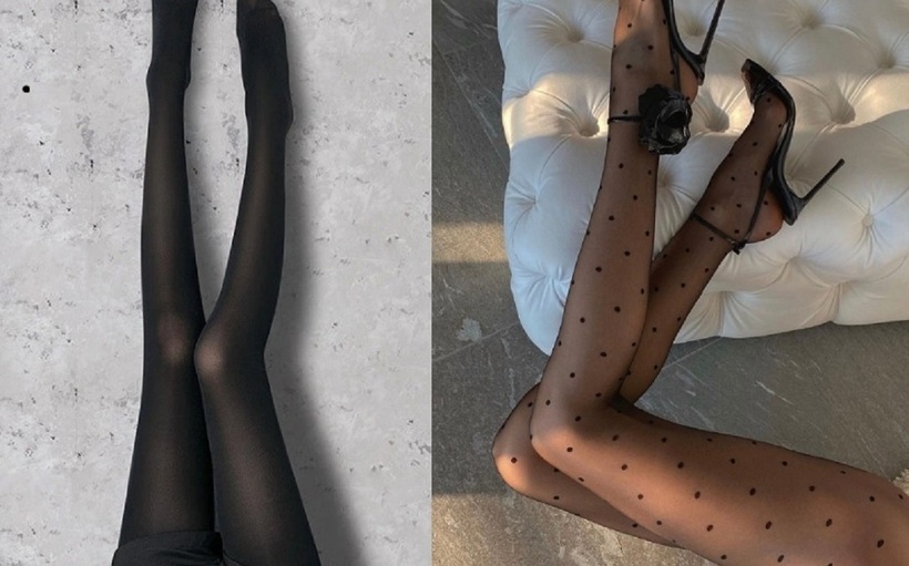 Quần tất quá chật sẽ dễ bị kéo căng và rách, trong khi quần quá rộng lại dễ bị chùng, nhăn.