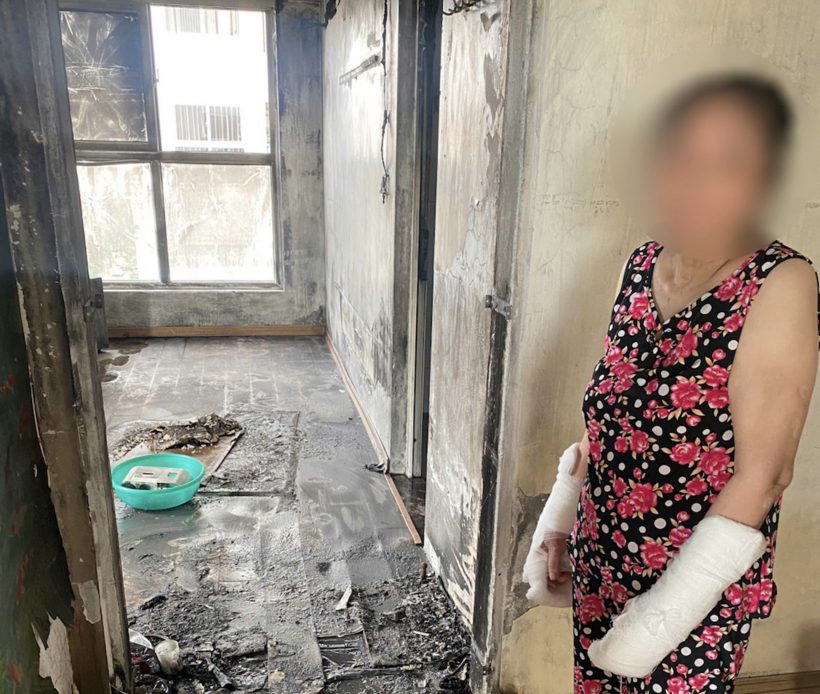 Hiện trường vụ việc. Ảnh CACC