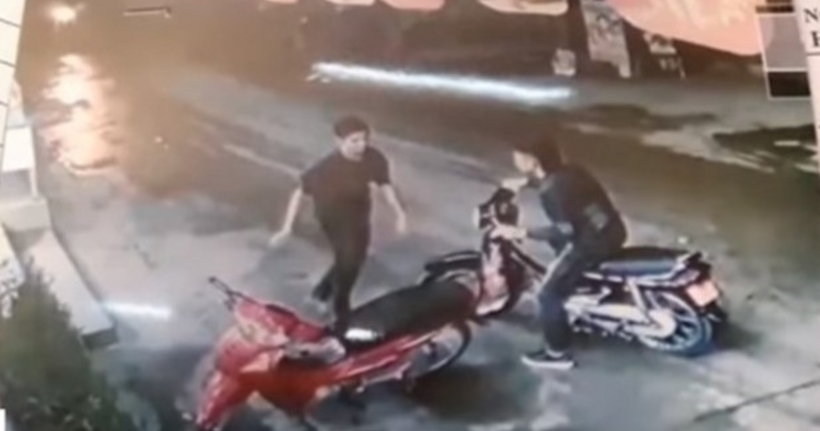 Hình ảnh nghi phạm do camera an ninh ghi lại. (Ảnh: TL)