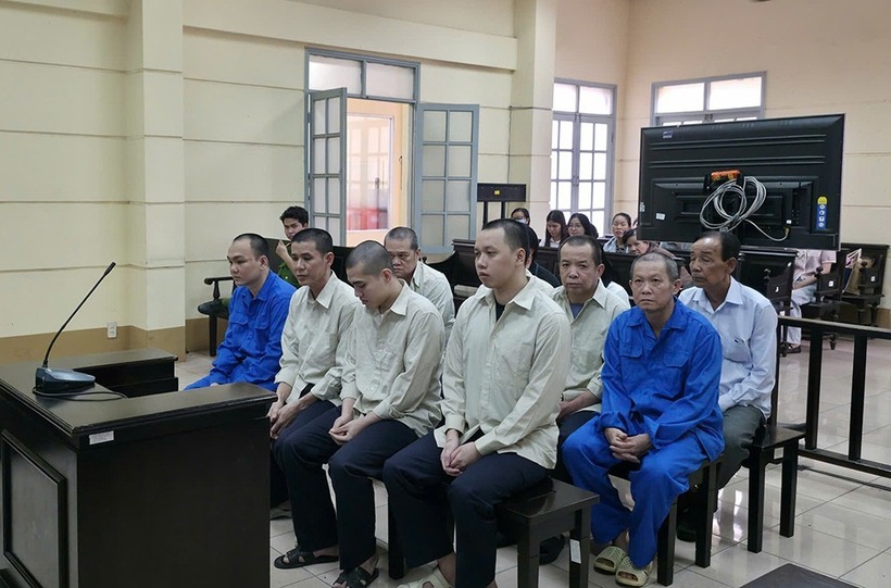 Các bị cáo tại tòa. Ảnh: VietNamNet