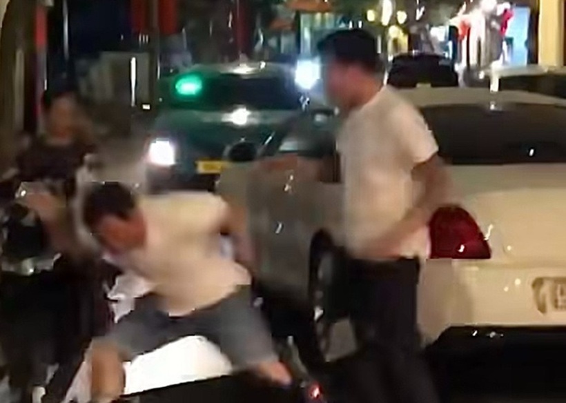 Hiện trường vụ việc. Ảnh: Người lao động