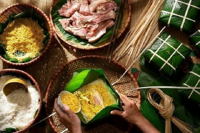 Những người có tiền sử bệnh tim mạch không nên ăn bánh chưng.