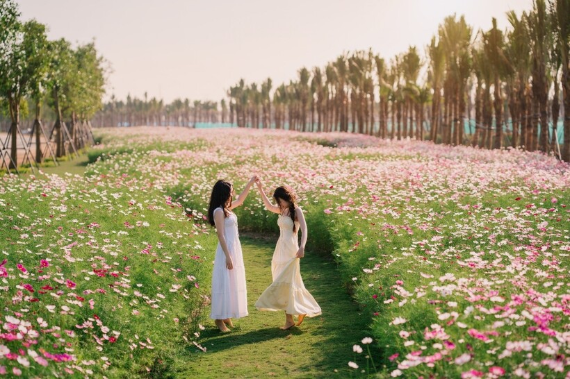 Check in, vui chơi tại cung đường vạn hoa Eco Central Park