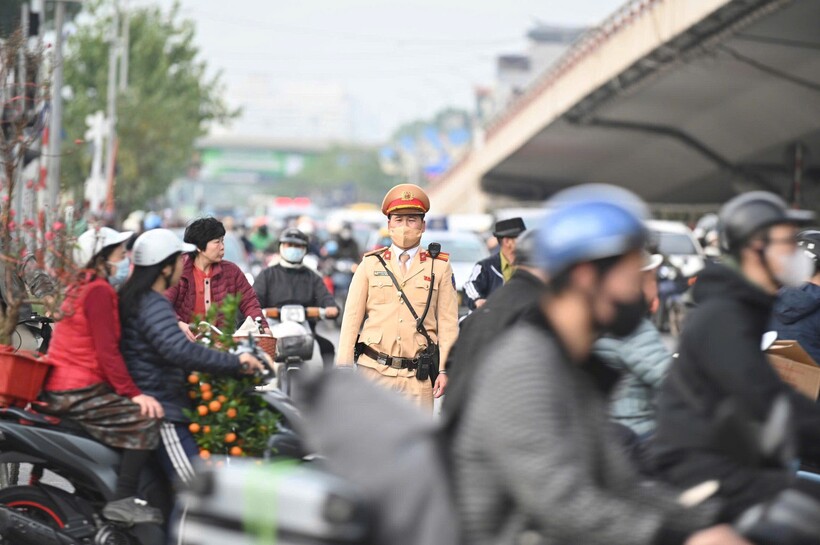 Việc kiểm tra nhằm bảo đảm TTATGT, phòng ngừa tai nạn trong những ngày Tết.