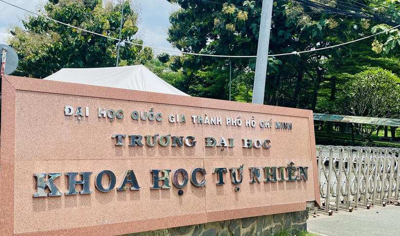 Trường Đại học Khoa học Tự nhiên TP.HCM dự kiến xét kết hợp học bạ. Ảnh: Báo Thanh niên.