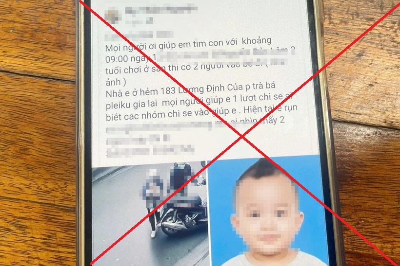Thông tin bắt cóc bé 2 tuổi ở Gia Lai là thất thiệt - 1