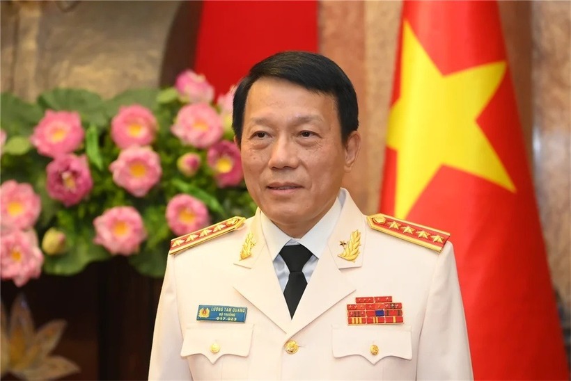 Đại tướng Lương Tam Quang - Bộ trưởng Bộ Công an (Ảnh: VGP).