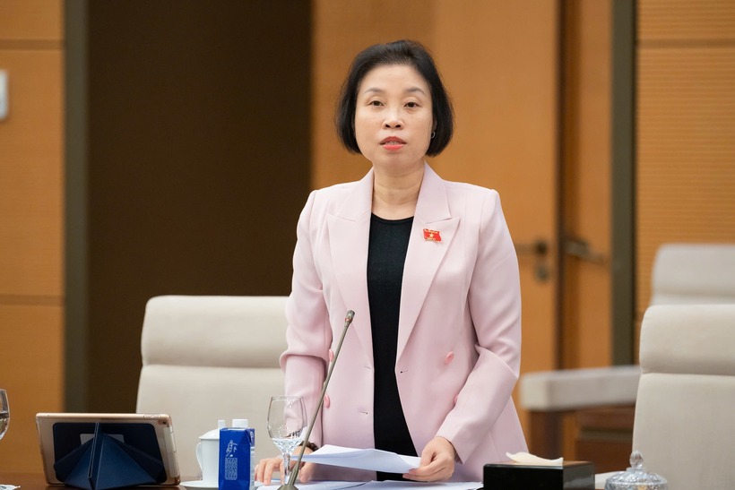 ĐBQH Phạm Thị Thanh Mai (Ảnh: Media Quốc hội).