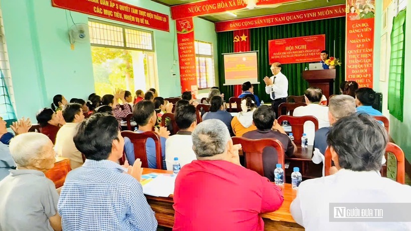 Hội Luật gia tỉnh Đồng Nai thường xuyên tổ chức các buổi tuyên truyền pháp luật cho người dân.