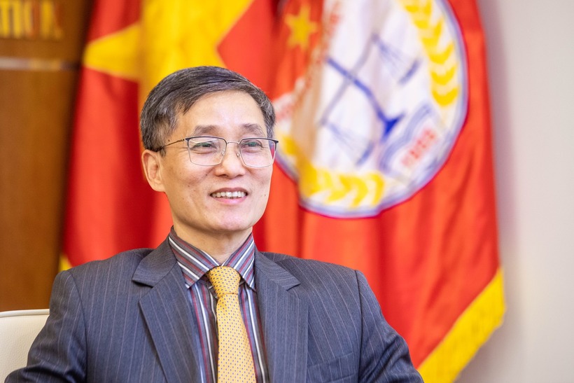 Ông Nguyễn Khánh Ngọc – Bí thư Đảng ủy, Chủ tịch Hội Luật gia Việt Nam.