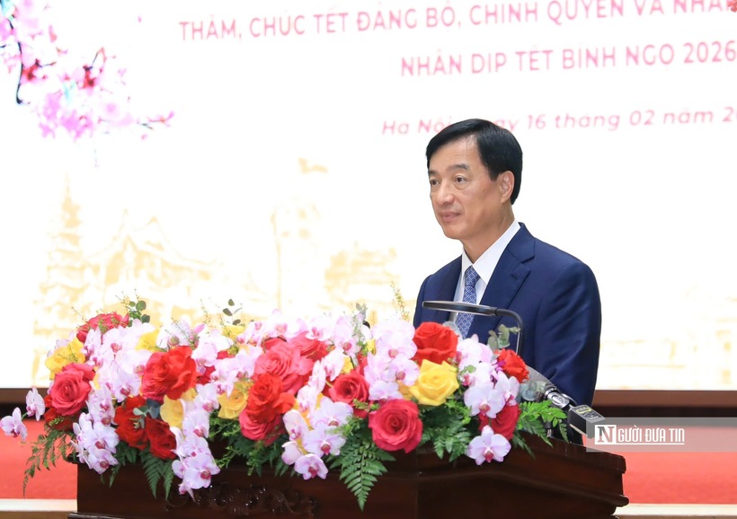 Bí thư Thành ủy Hà Nội Nguyễn Duy Ngọc.