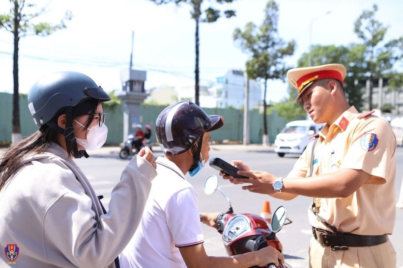 Ảnh minh họa: Cổng thông tin điện tử Cục cảnh sát giao thông