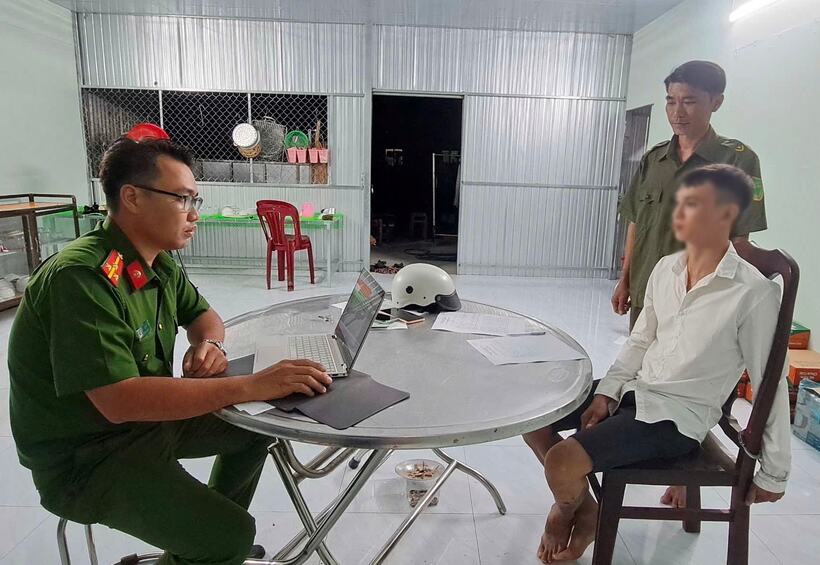 Đối tượng Bùi Vĩnh An. Ảnh: Báo Công lý.