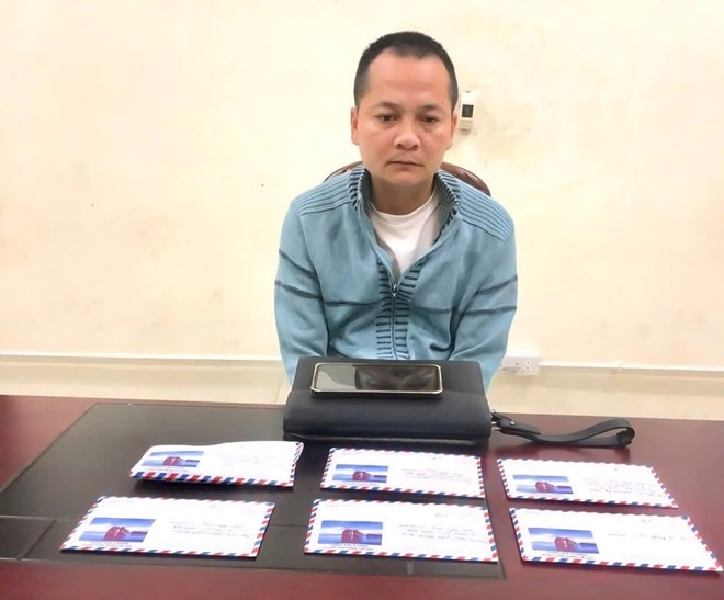 Đối tượng Hoàng Duy Cường. Ảnh: Lao Động