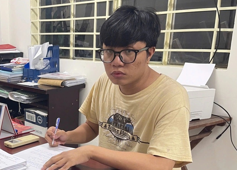 Đối tượng Trương Nhật Phương. (Ảnh: Công an TP.HCM)
