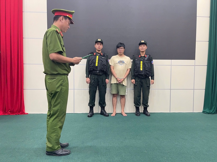 Trương Nhật Phương lừa đảo hàng trăm phụ nữ. (Ảnh: Công an TP.HCM)